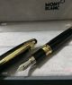 Fake Mont Blanc JFK Special Edition Gold & Black Fountain New (3)_th.jpg